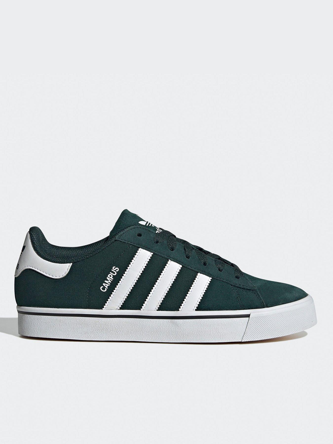 adidas-originals-mens-campus-vulc-trainers-green