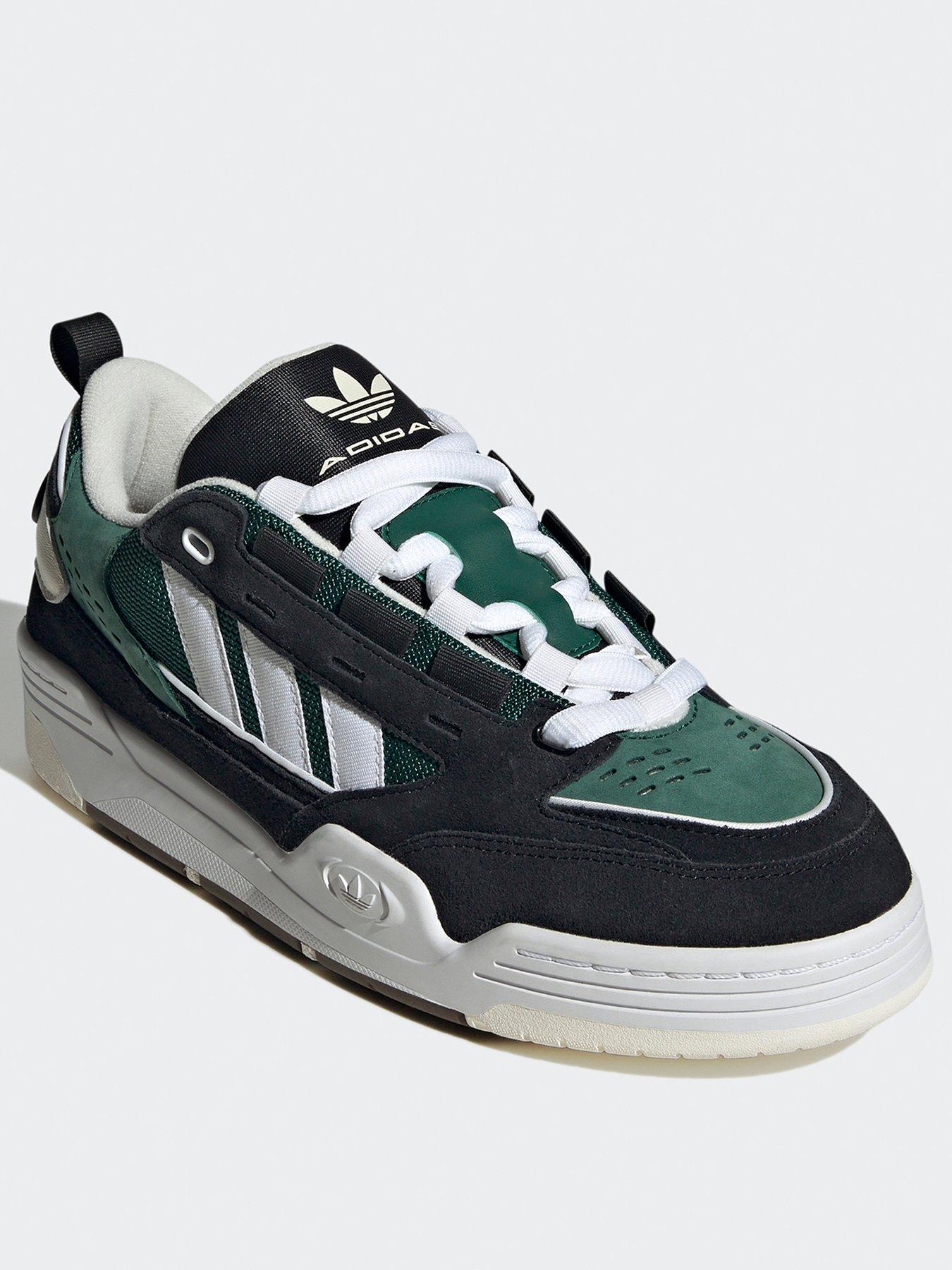 adidas-originals-mens-adi2000-trainers-blackgreenstillFront