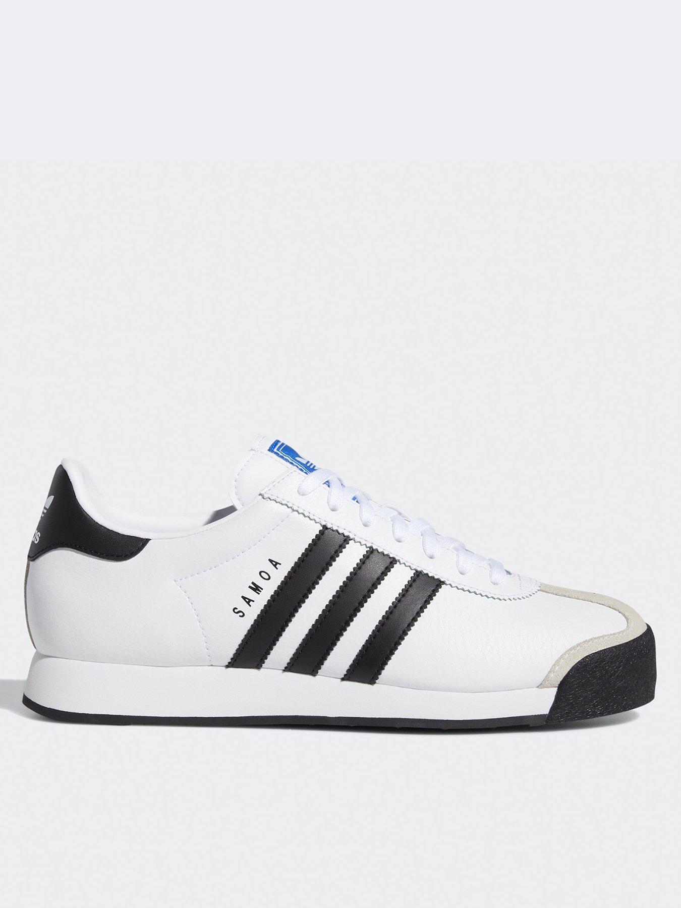 Image 1 of 7 of adidas Originals Men's Samoa Trainer - White