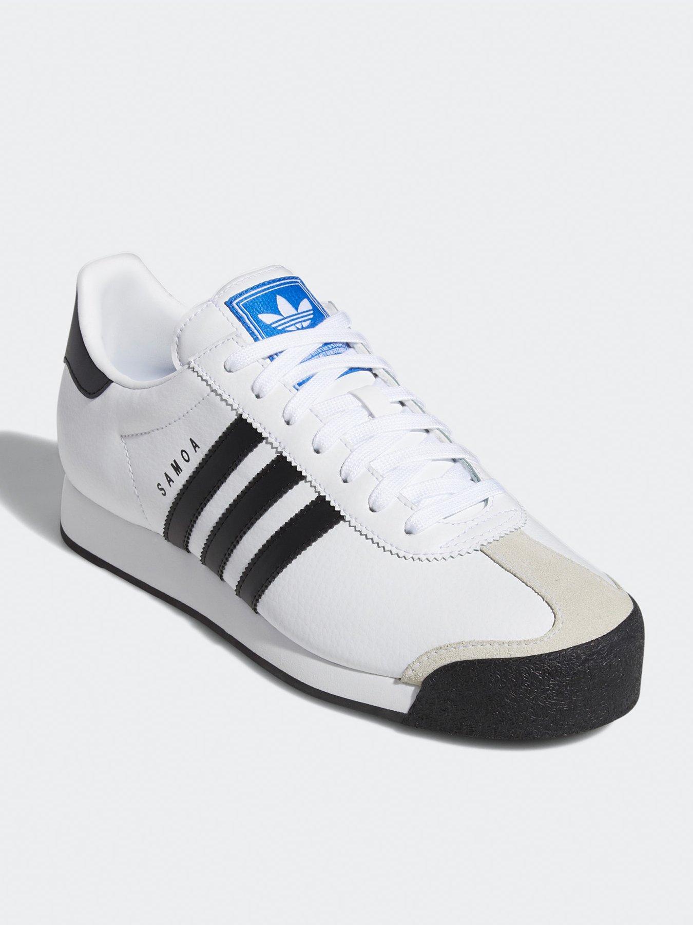 Image 2 of 7 of adidas Originals Men's Samoa Trainer - White