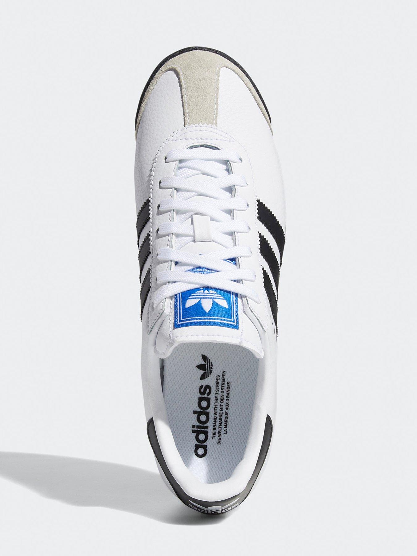 Image 4 of 7 of adidas Originals Men's Samoa Trainer - White
