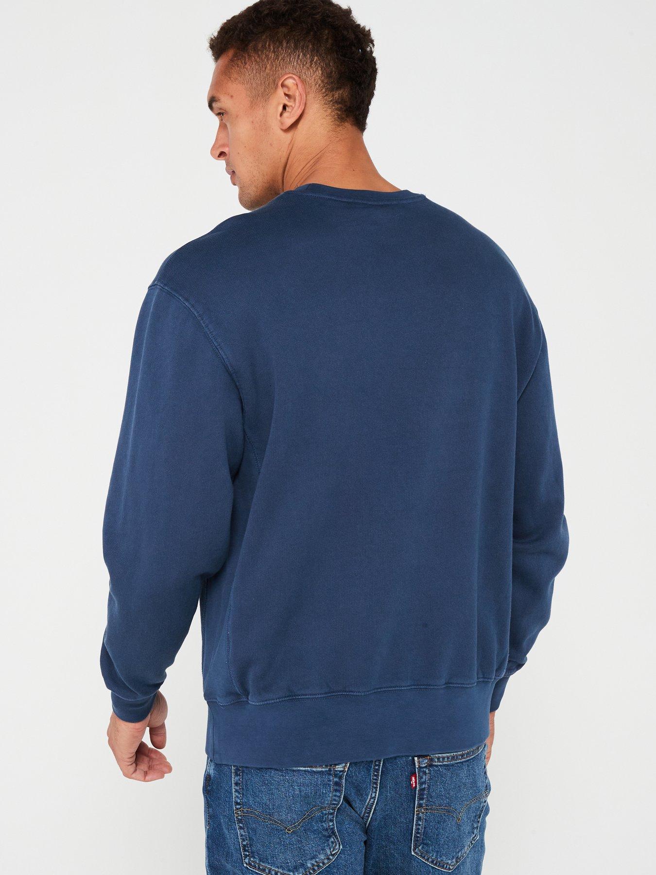 levis-logo-crew-neck-sweatshirt-dark-bluestillFront
