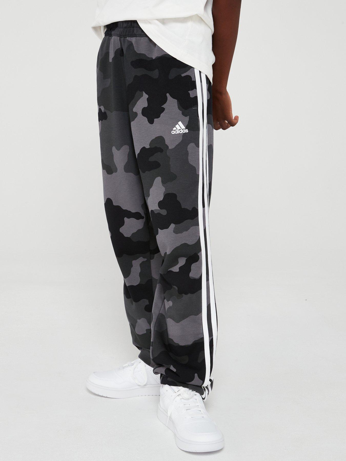 adidas-sportswear-junior-boys-essentials-camo-print-jogging-bottoms-grey