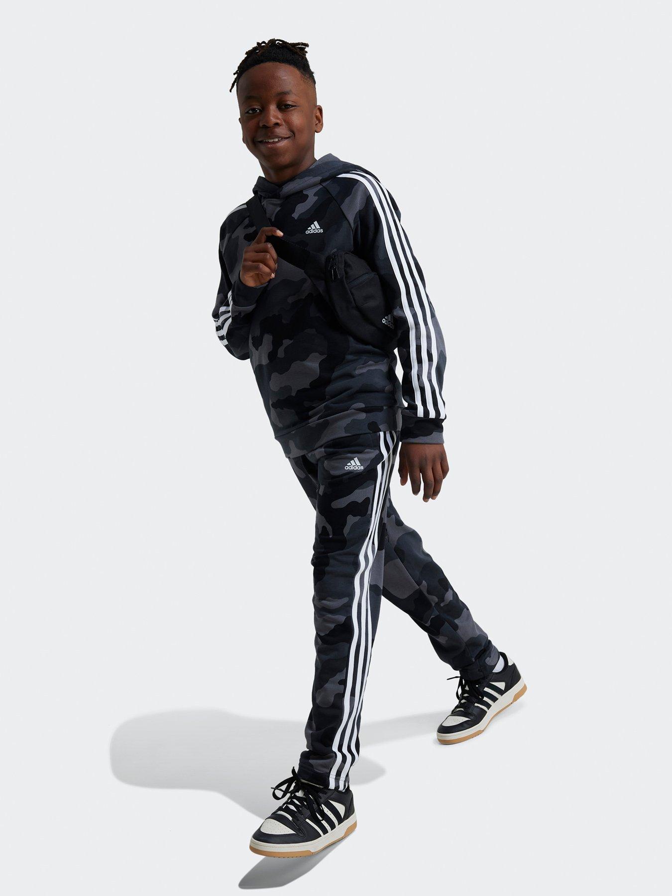 adidas-sportswear-junior-boys-essentials-camo-print-hoodie-greystillFront