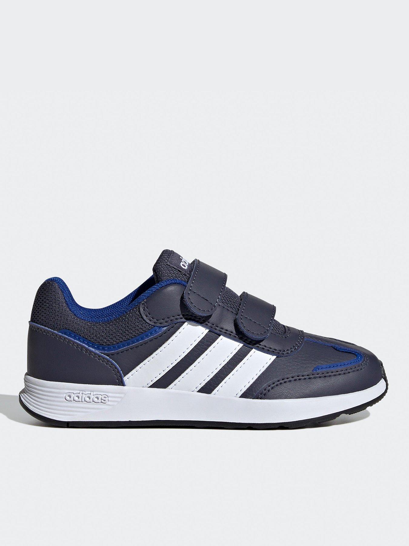 Image 1 of 6 of adidas Sportswear Kids Tensaur Switch Trainers - Navy/White