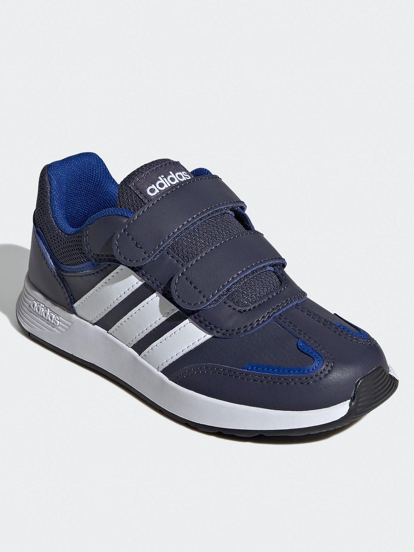 Image 2 of 6 of adidas Sportswear Kids Tensaur Switch Trainers - Navy/White