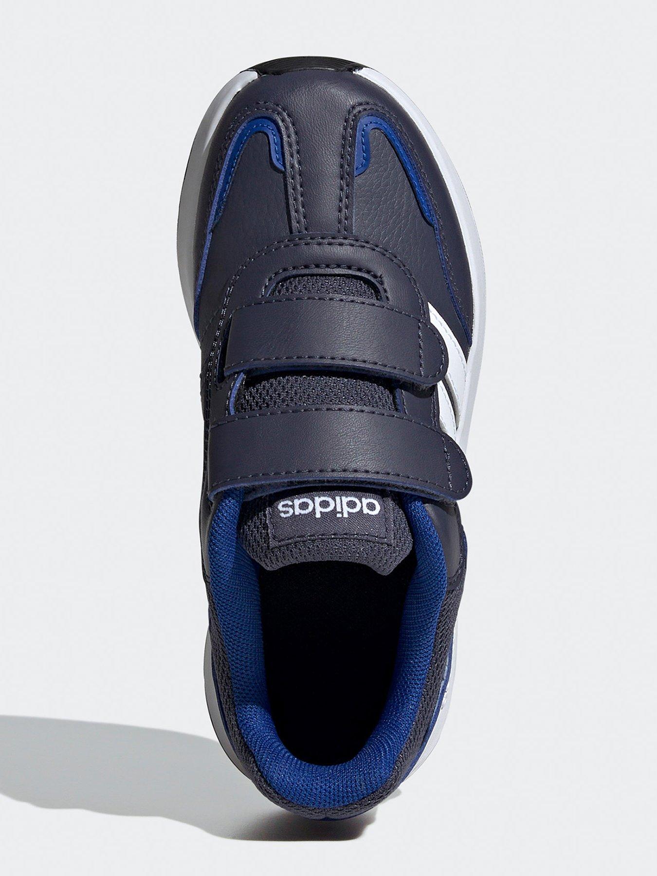 Image 4 of 6 of adidas Sportswear Kids Tensaur Switch Trainers - Navy/White