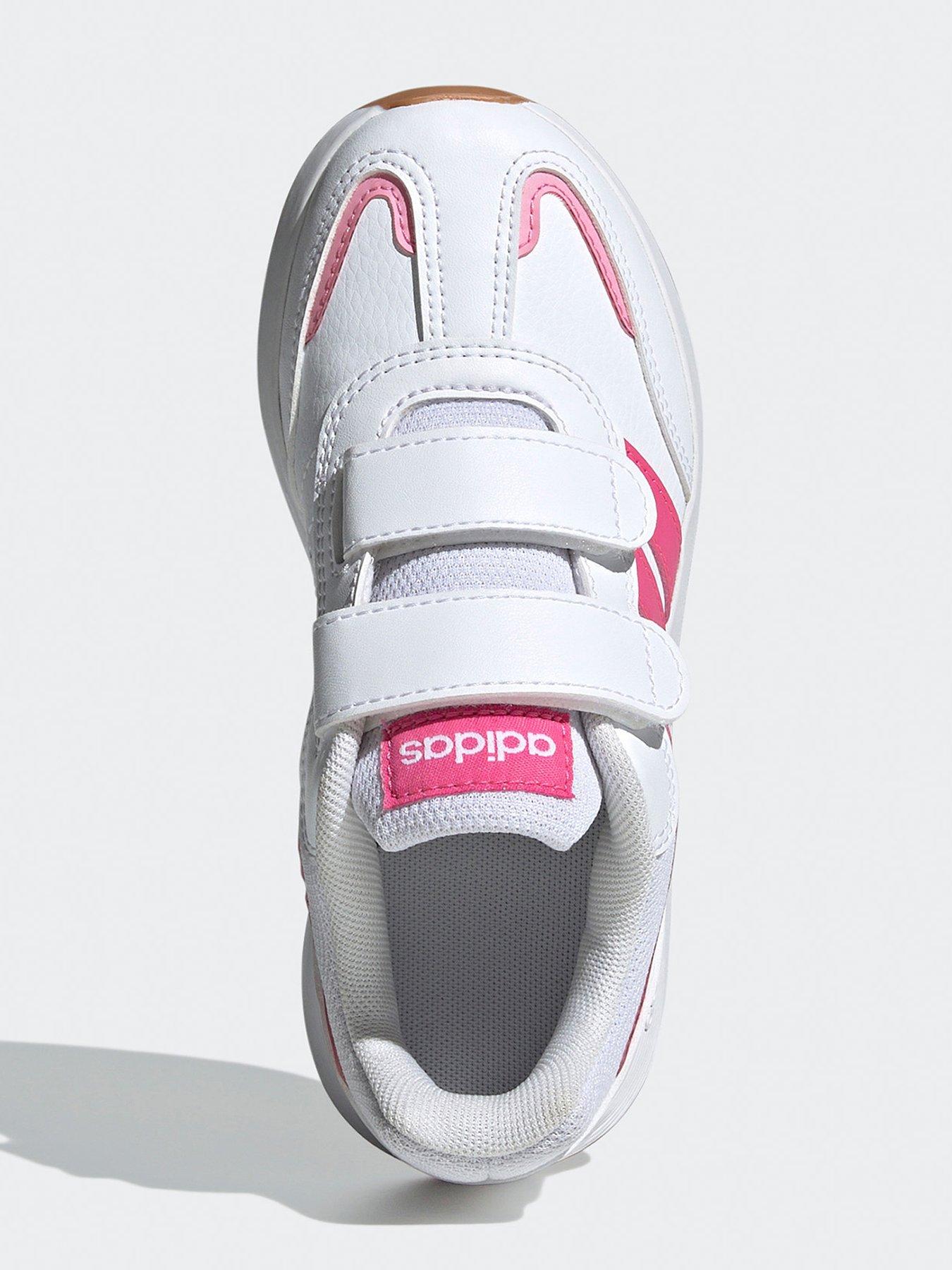 adidas-sportswear-kids-tensaur-switch-trainers-whitepinkoutfit