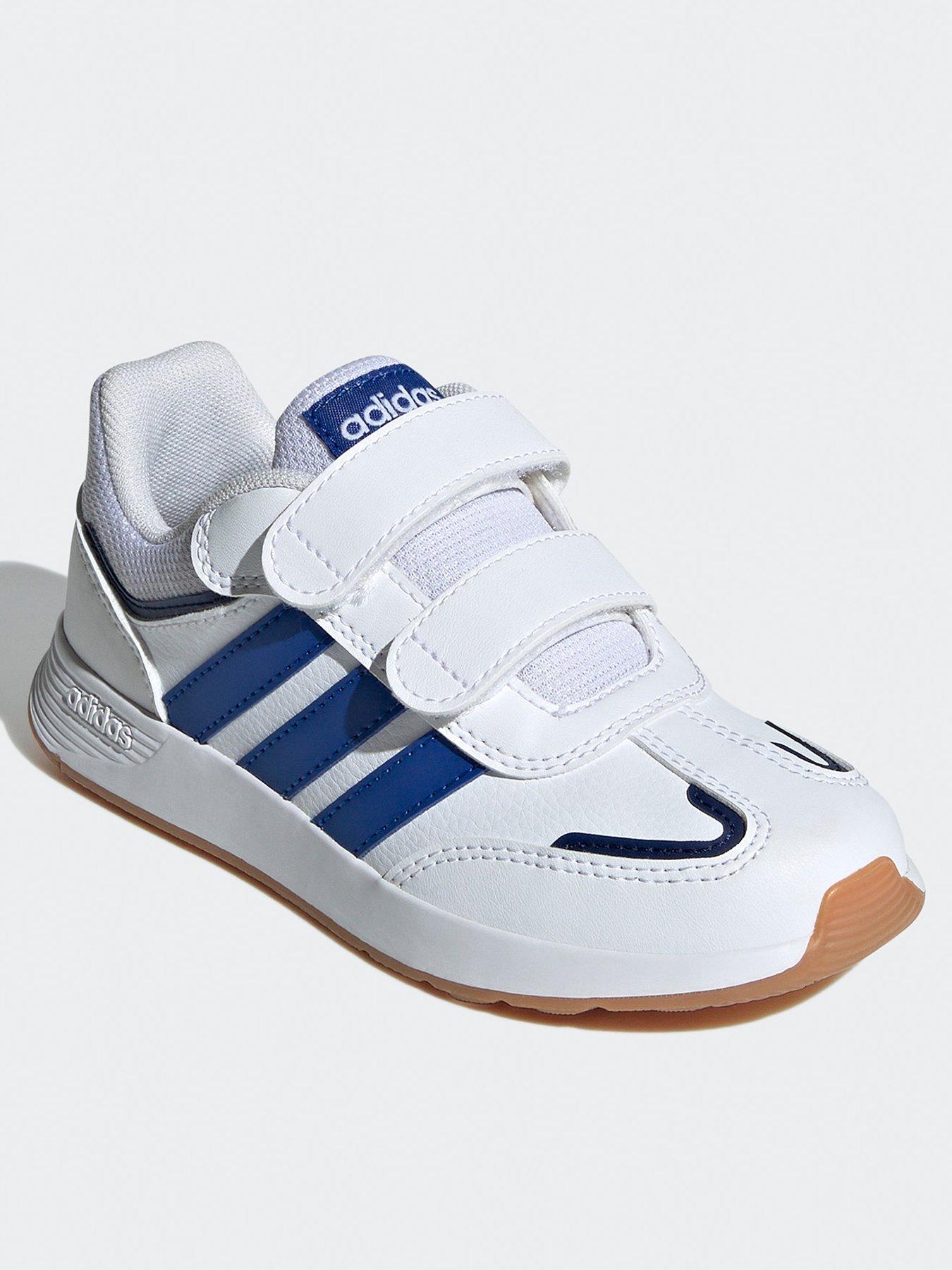 adidas-sportswear-kids-tensaur-switch-trainers-whitebluestillFront