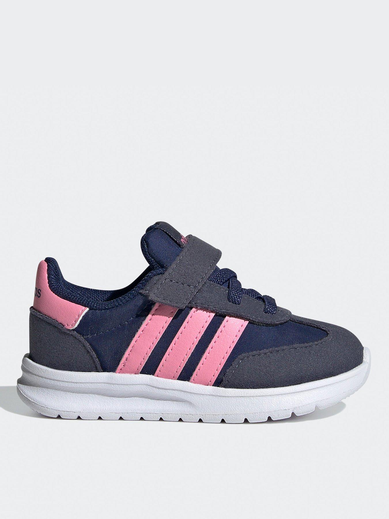 Image 1 of 6 of adidas Sportswear Infant Run 70S 20 Trainers - Navy/Pink