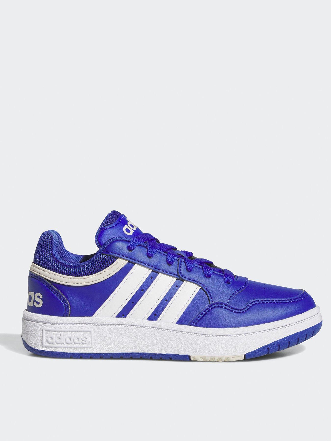 adidas-sportswear-junior-hoops-30-trainers-bluewhite