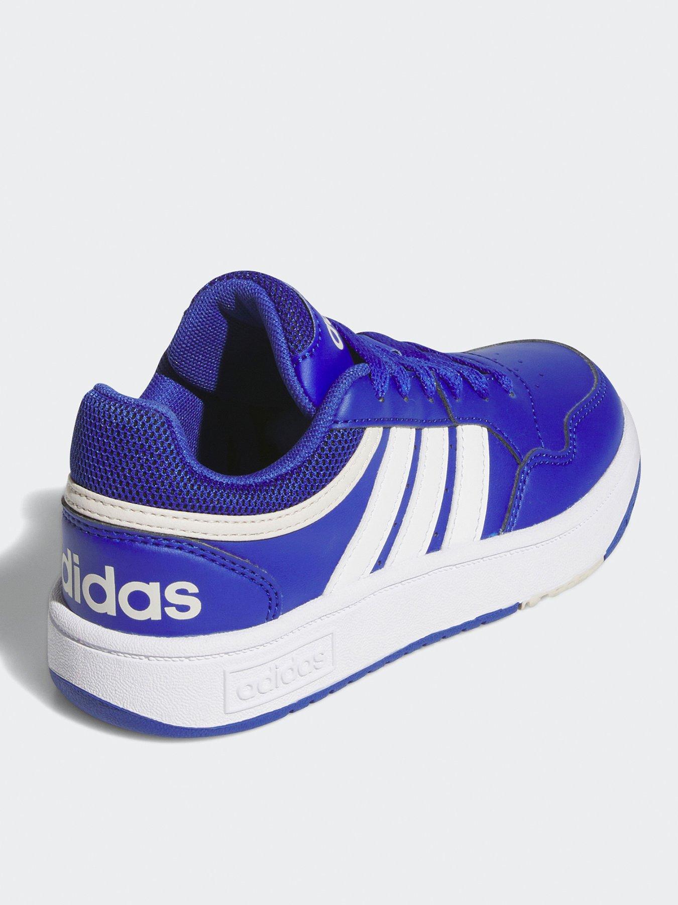 adidas-sportswear-junior-hoops-30-trainers-bluewhiteback