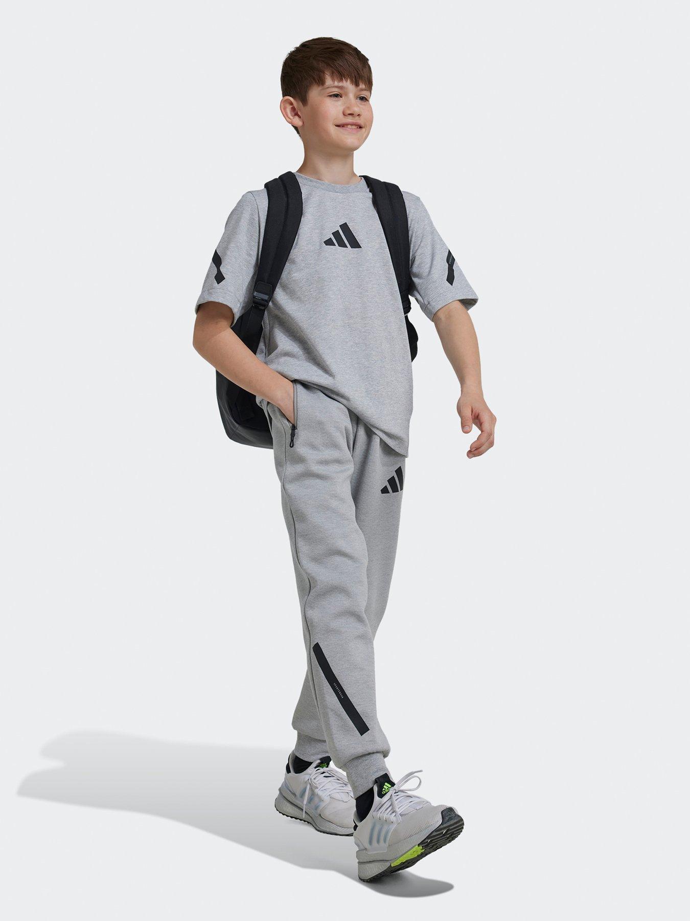 adidas-sportswear-junior-unisex-zne-pant-greystillFront