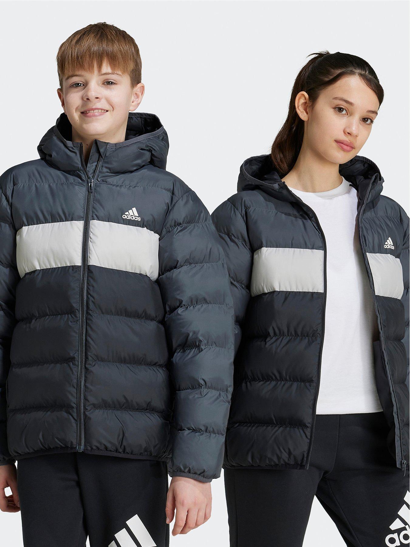 adidas-sportswear-junior-unisex-padded-jacket-blackgrey