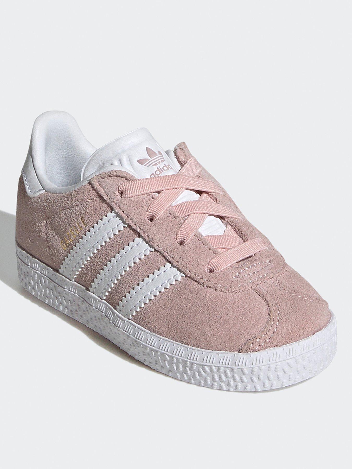 Adidas pink gazelle infant hotsell