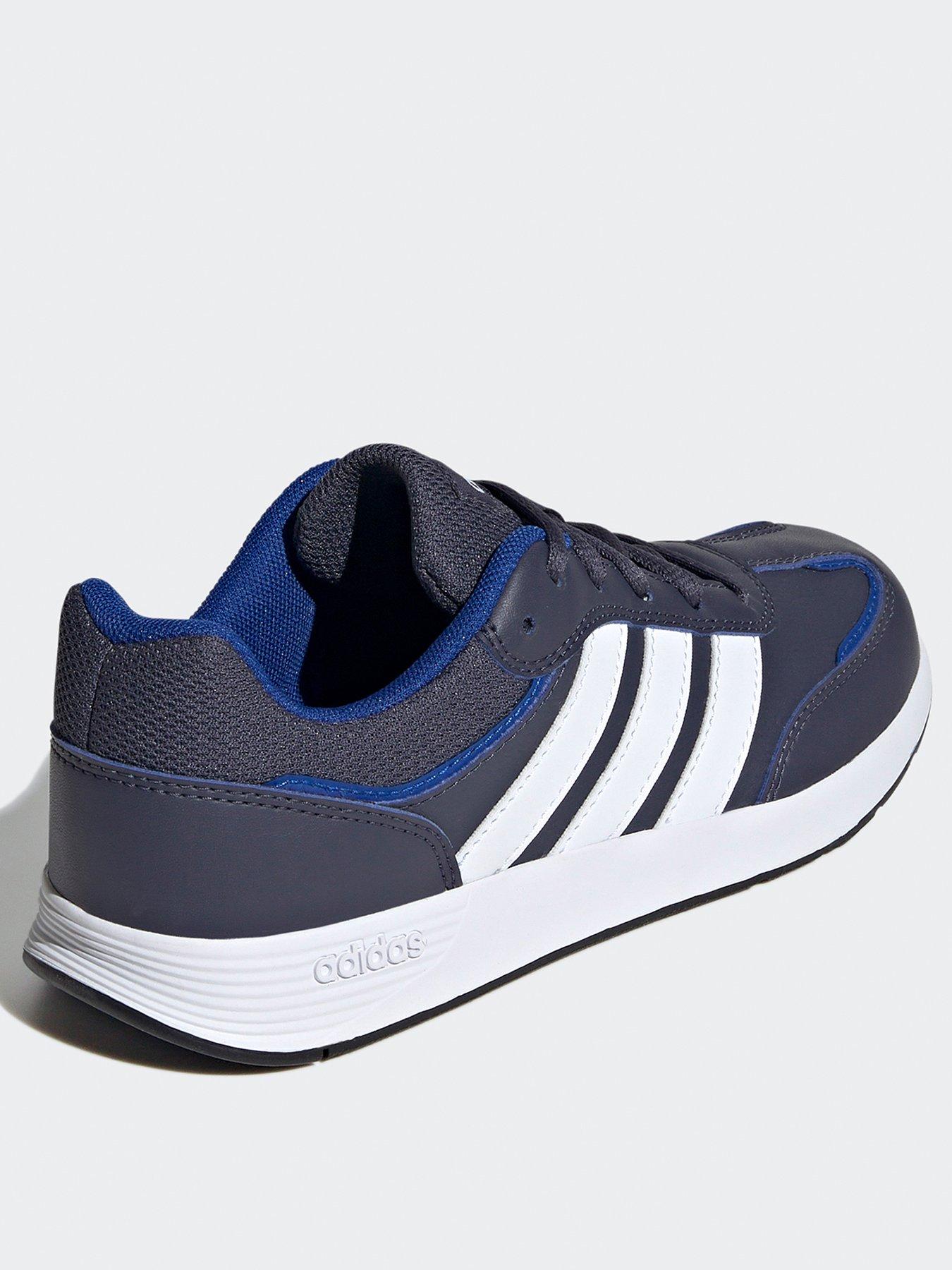 Image 3 of 6 of adidas Sportswear Junior Tensaur Switch Trainers - Navy/White