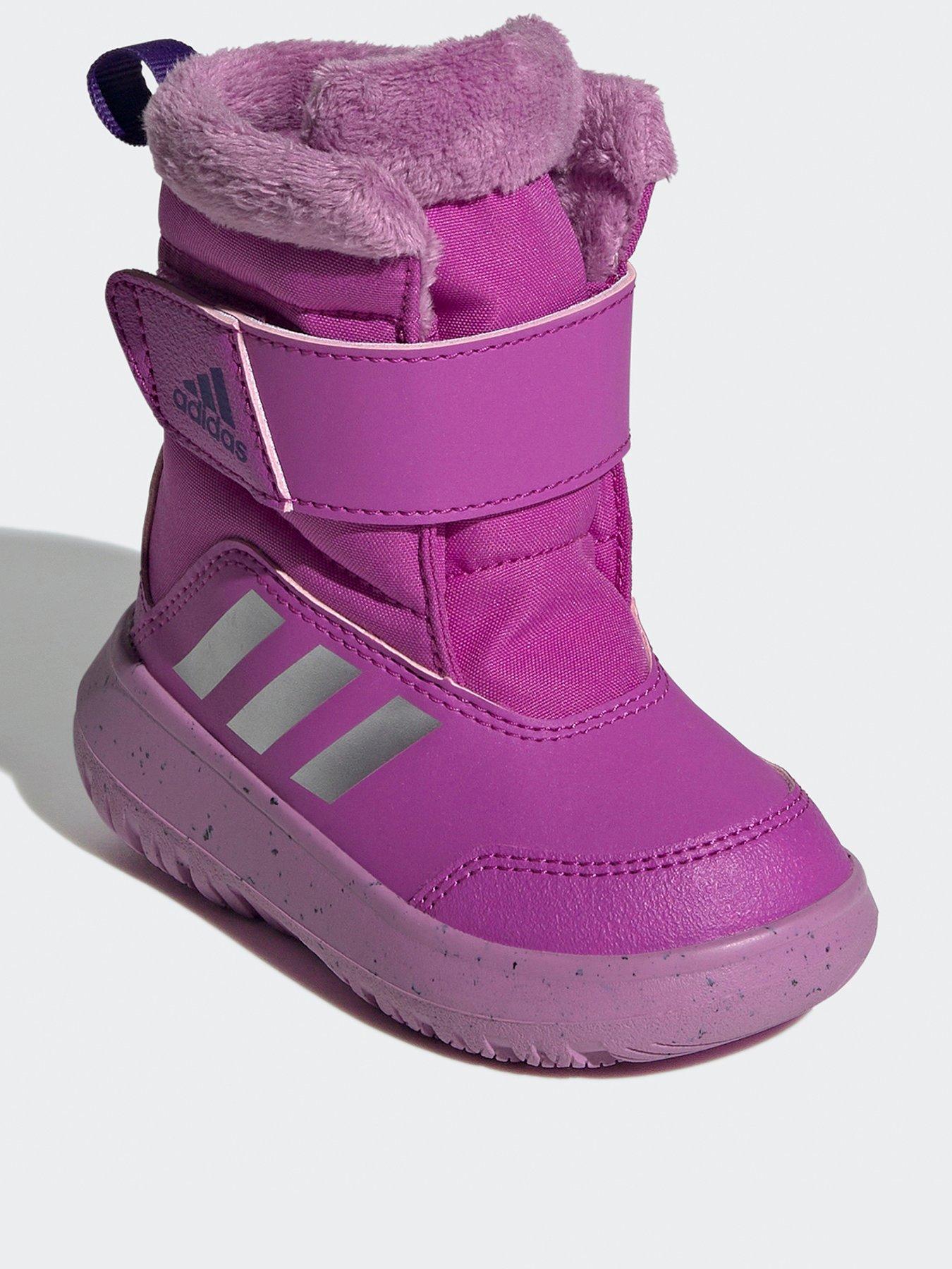 adidas-sportswear-infant-winterplay-boots-pinkstillFront