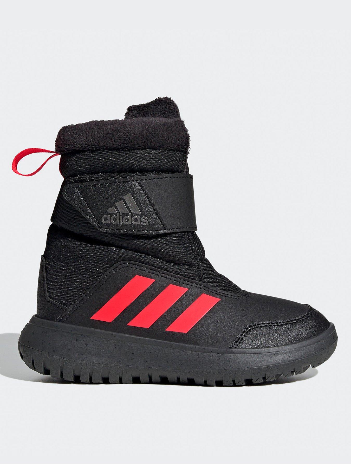 adidas-sportswear-kids-winterplay-boots-blackred