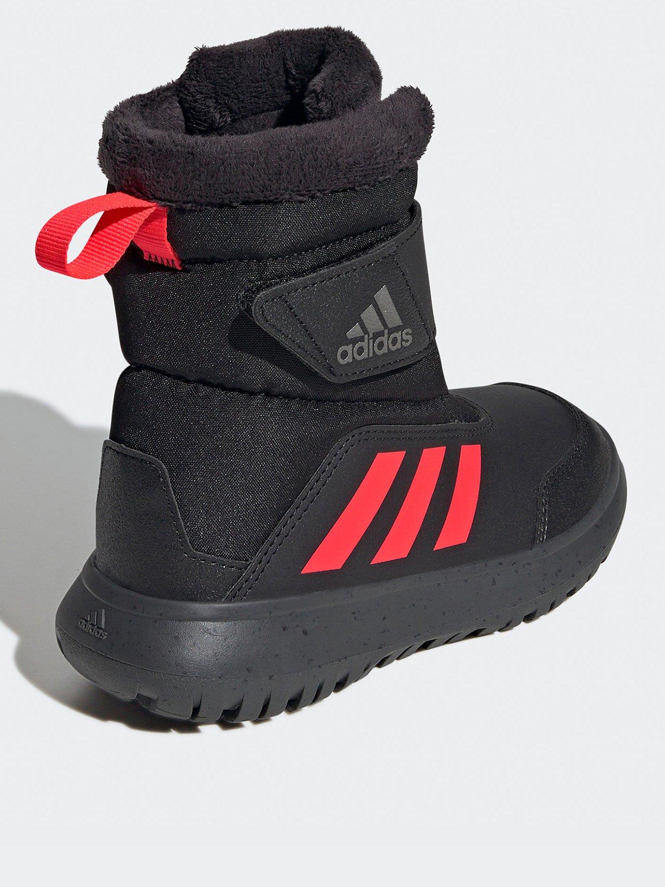 adidas-sportswear-kids-winterplay-boots-blackredback