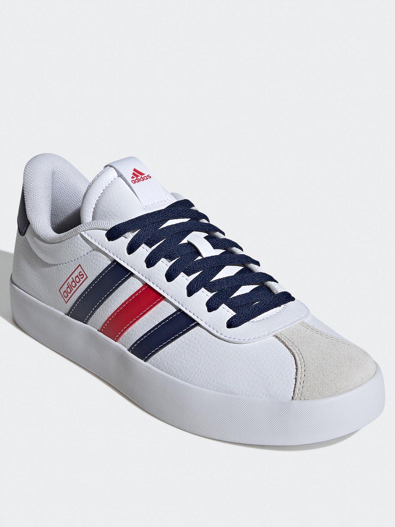 adidas-sportswear-mens-vlnbspcourt-30-trainers-whitestillFront