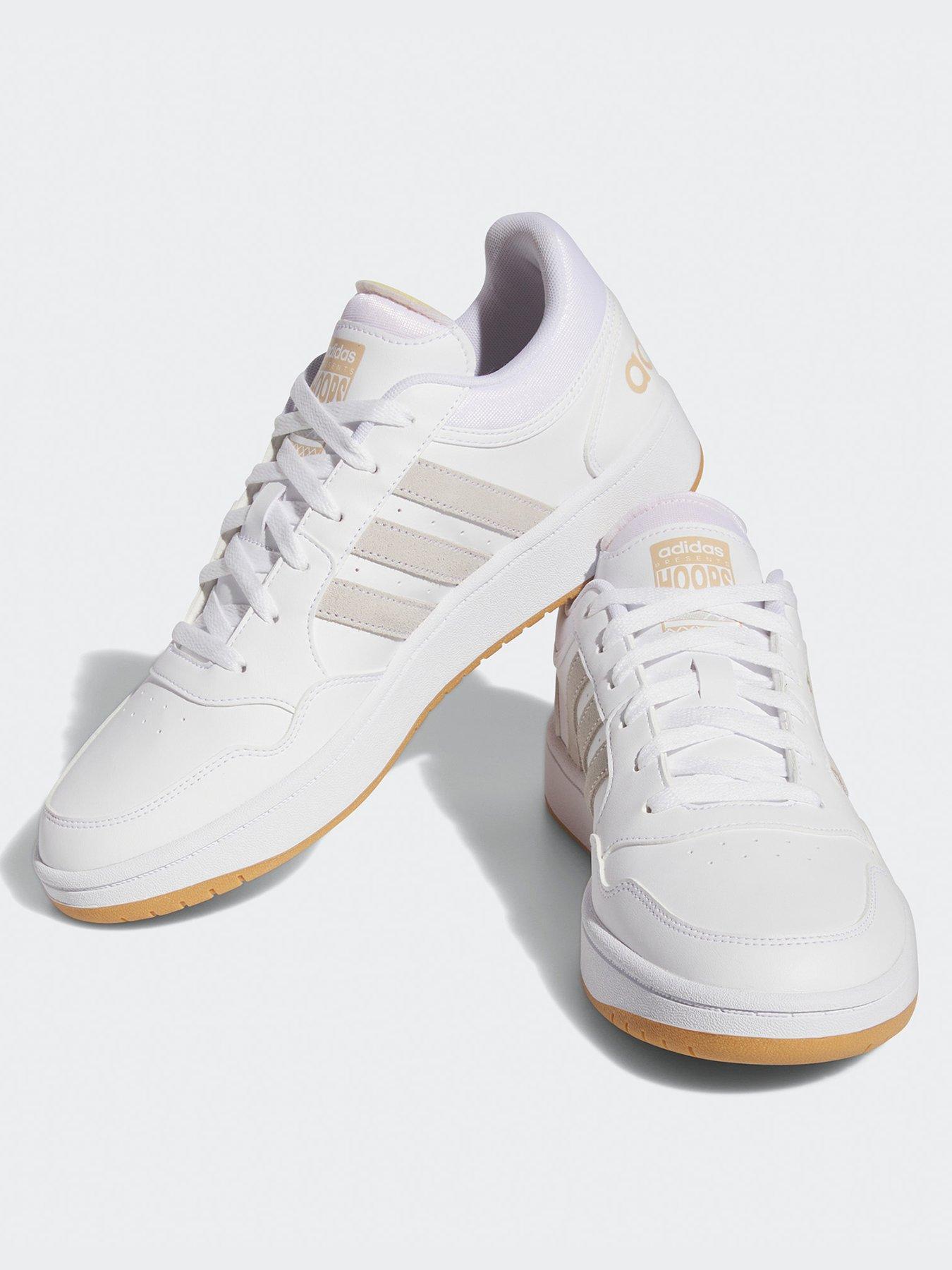 adidas-sportswear-mens-hoops-30-trainers-whitestillFront