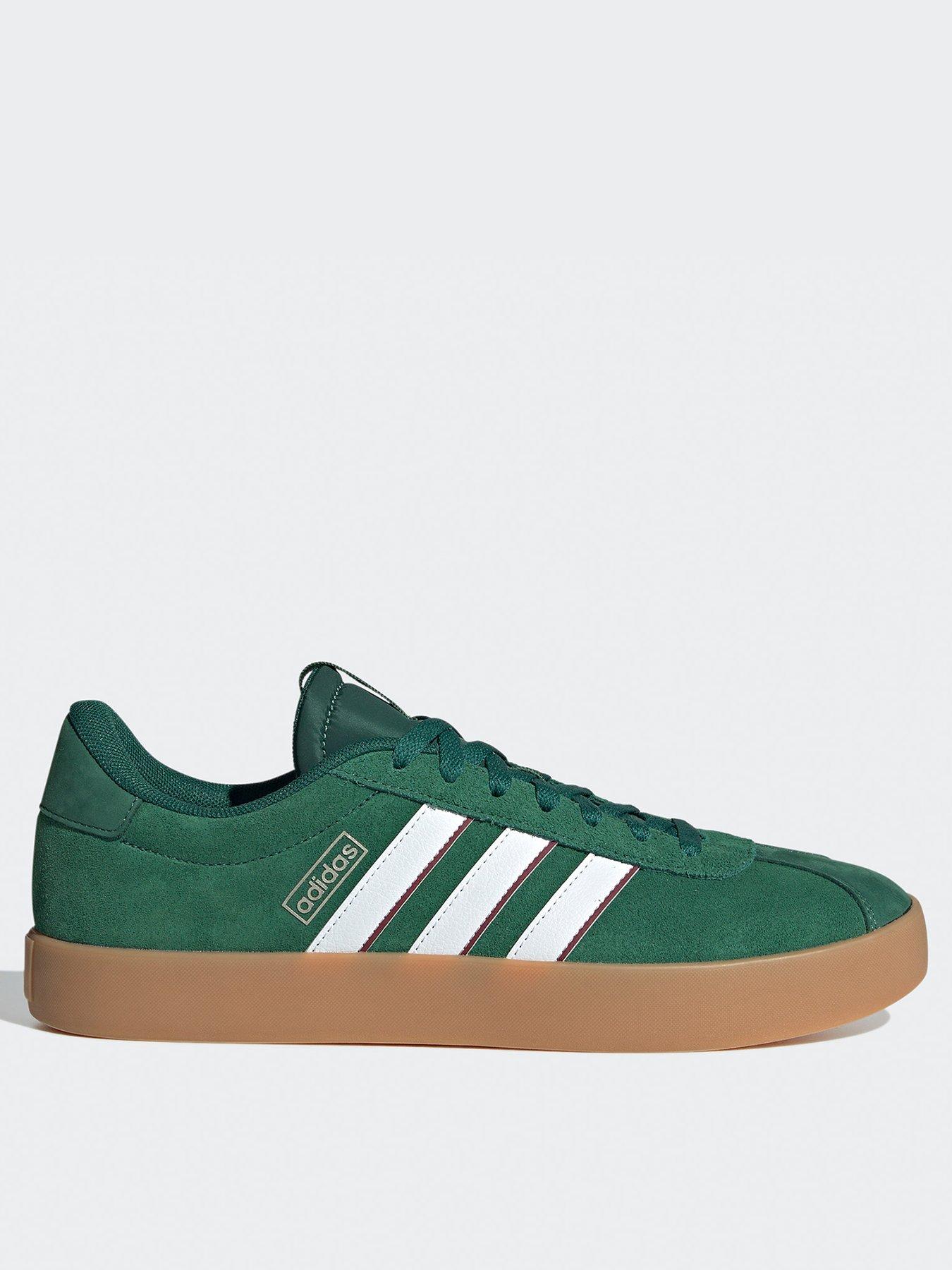 adidas-sportswear-mens-vl-court-30-trainers-dark-greenfront