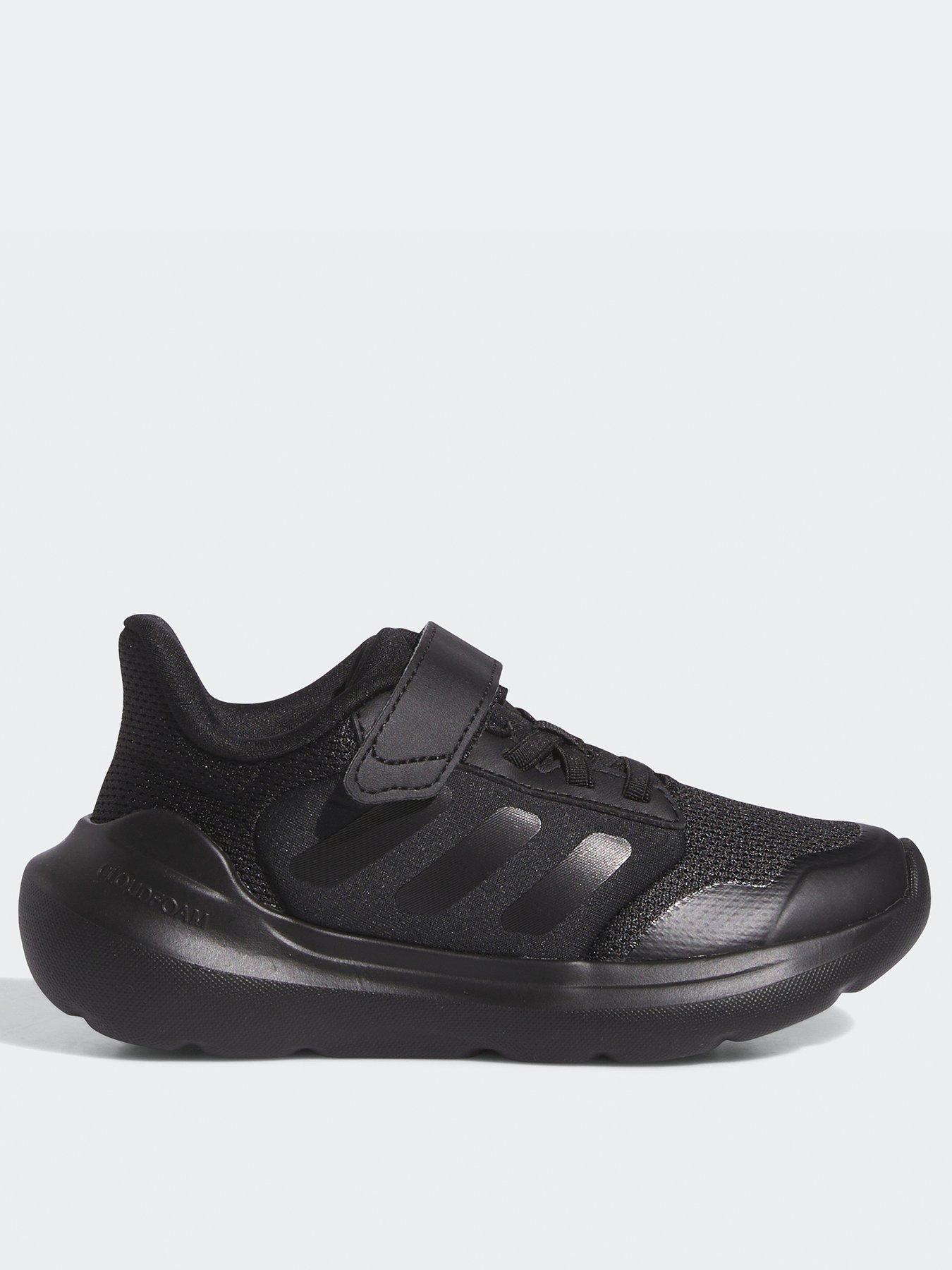 adidas-sportswear-kids-tensaur-run-30-elasticated-trainers-blackfront