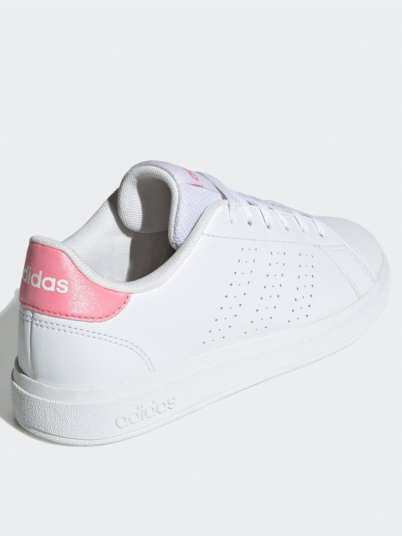 adidas-sportswear-junior-advantage-base-20-trainers-whitepinkback