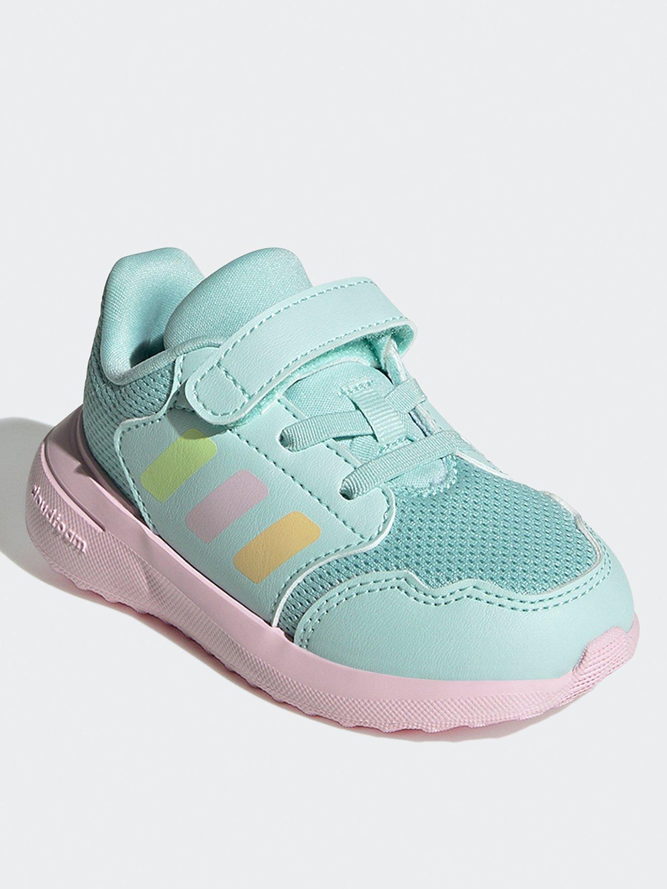 adidas-sportswear-infant-tensaur-run-30-elasticated-trainers-light-bluestillFront