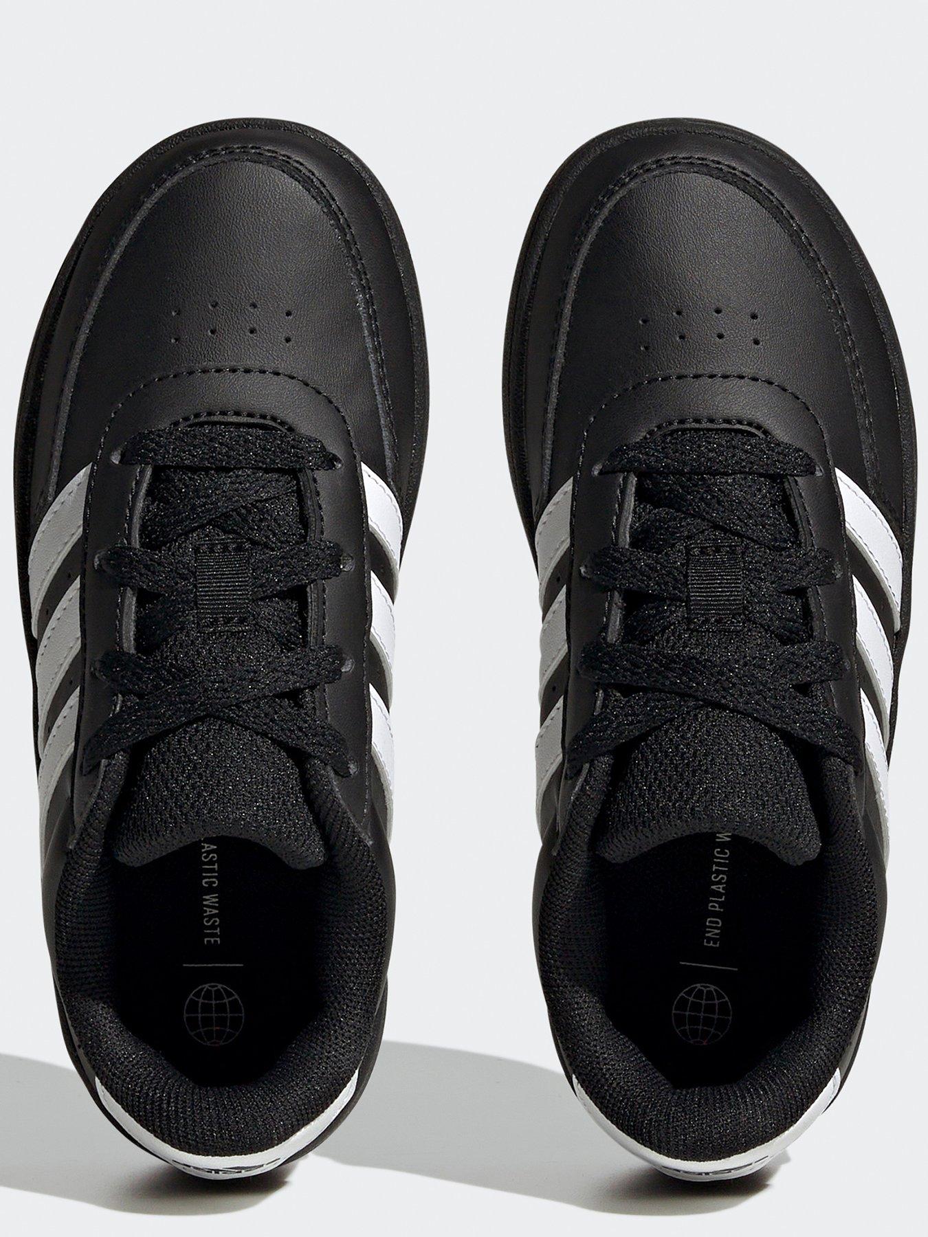 adidas-sportswear-kids-breaknet-20-trainers-blackwhiteoutfit