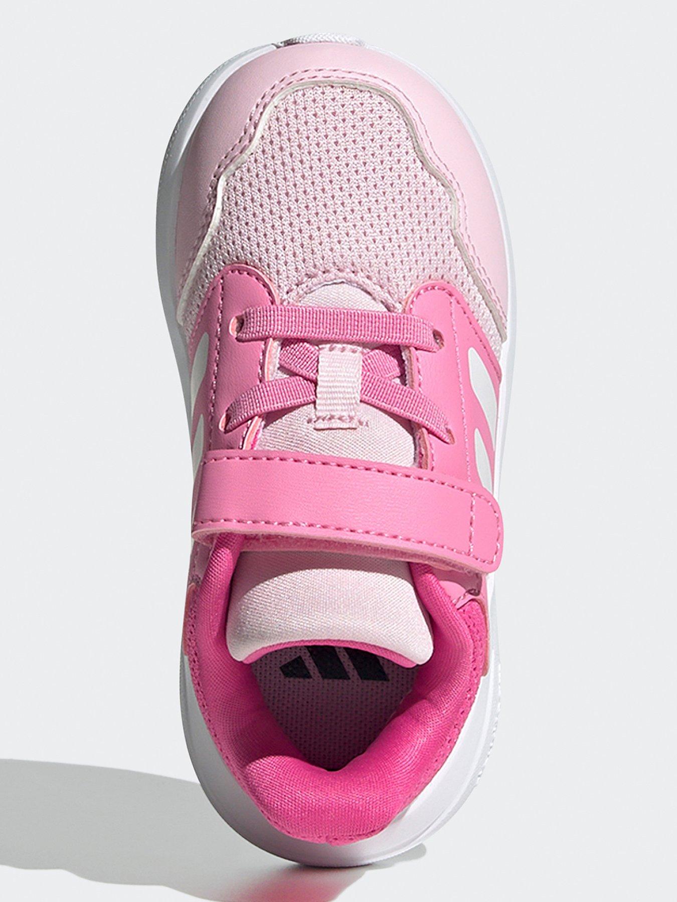 adidas-sportswear-infant-tensaur-run-30-elasticated-trainers-pinkwhiteoutfit