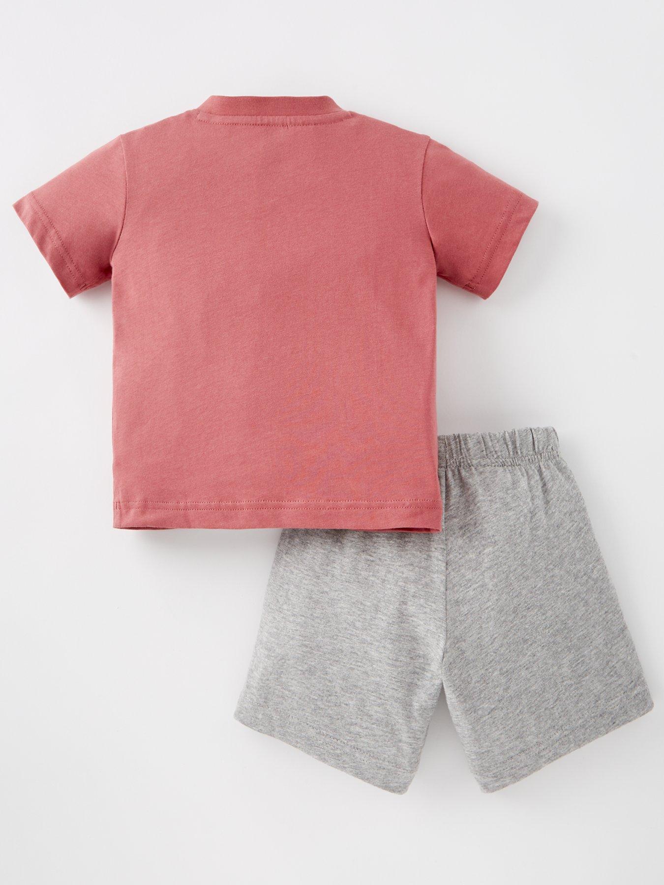 adidas-sportswear-infant-boys-essentials-t-shirt-and-short-set-purpleback