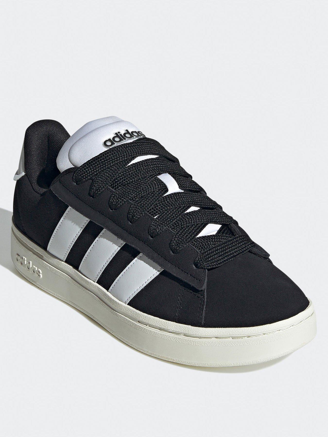 adidas-sportswear-mens-grand-court-alpha-00s-trainers-blackwhitestillFront