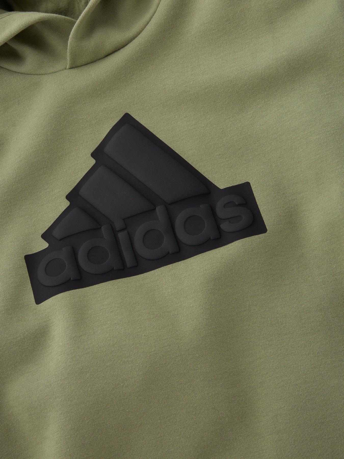 adidas-sportswear-junior-unisex-future-icons-hoodie-greenoutfit