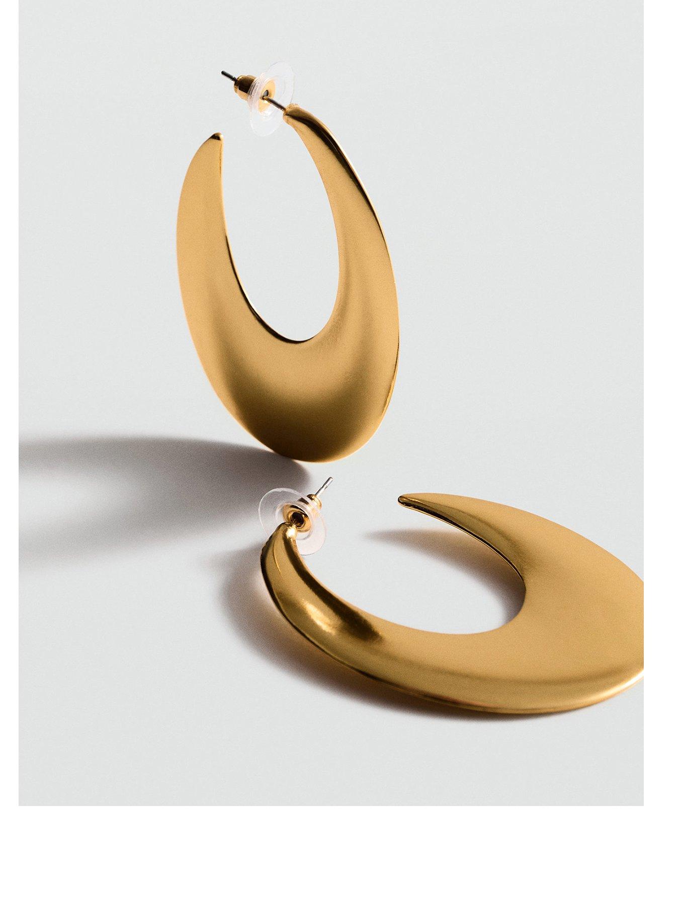 mango-gold-large-hoop-detail-earrings