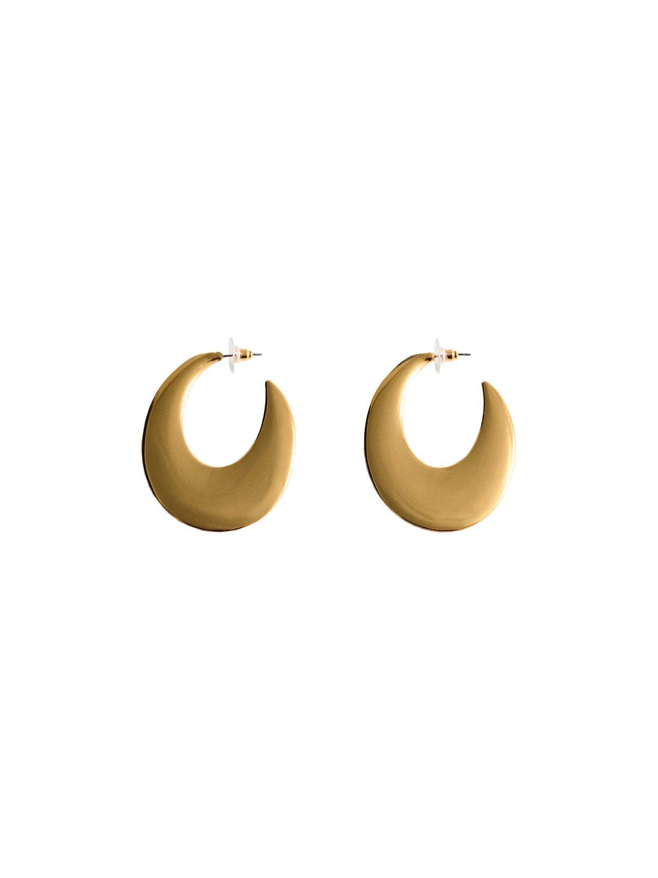 mango-gold-large-hoop-detail-earringsback