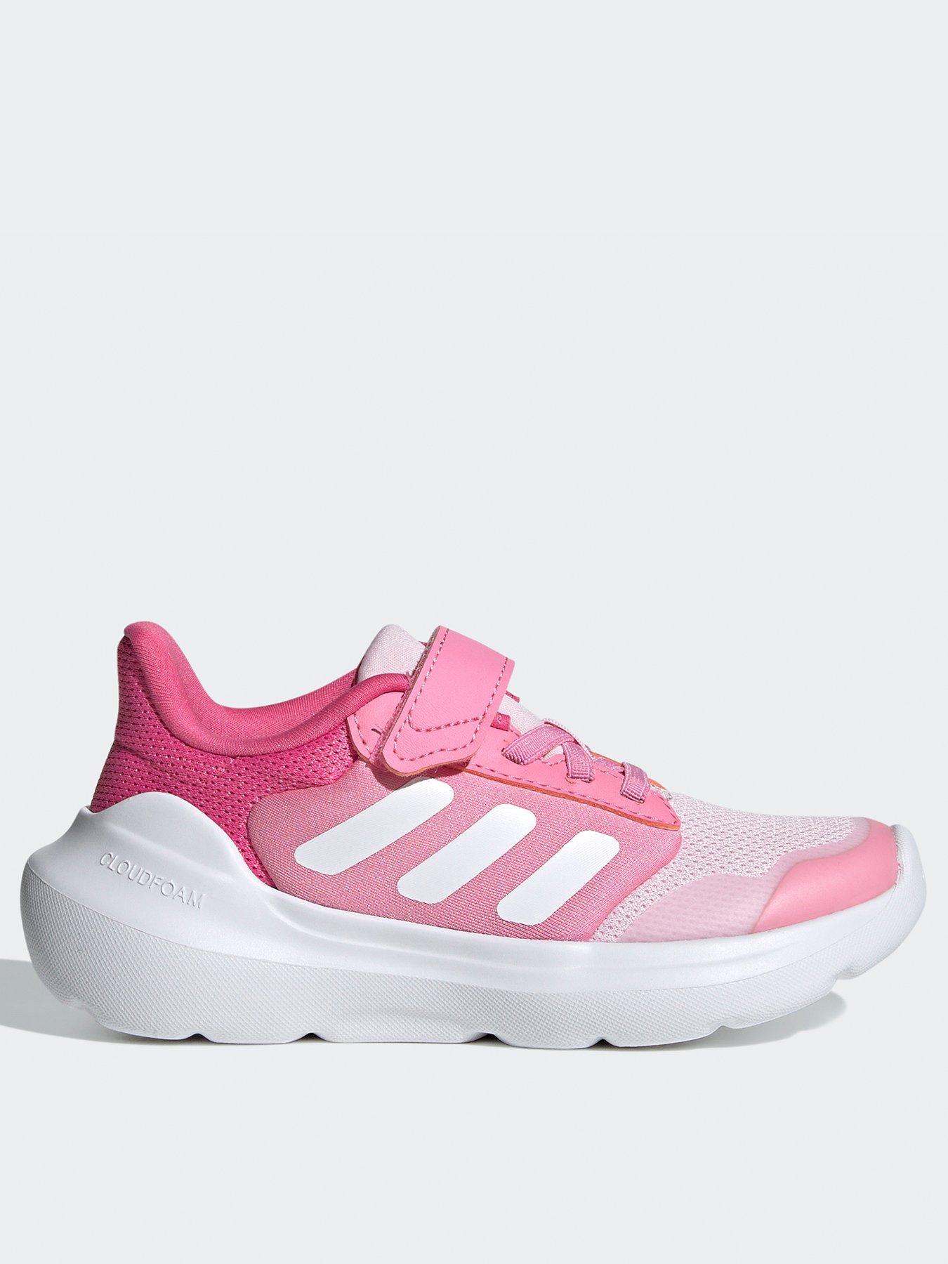 Image 1 of 5 of adidas Sportswear Kid's Tensaur Run 3.0 Elasticated Trainers - Pink/white