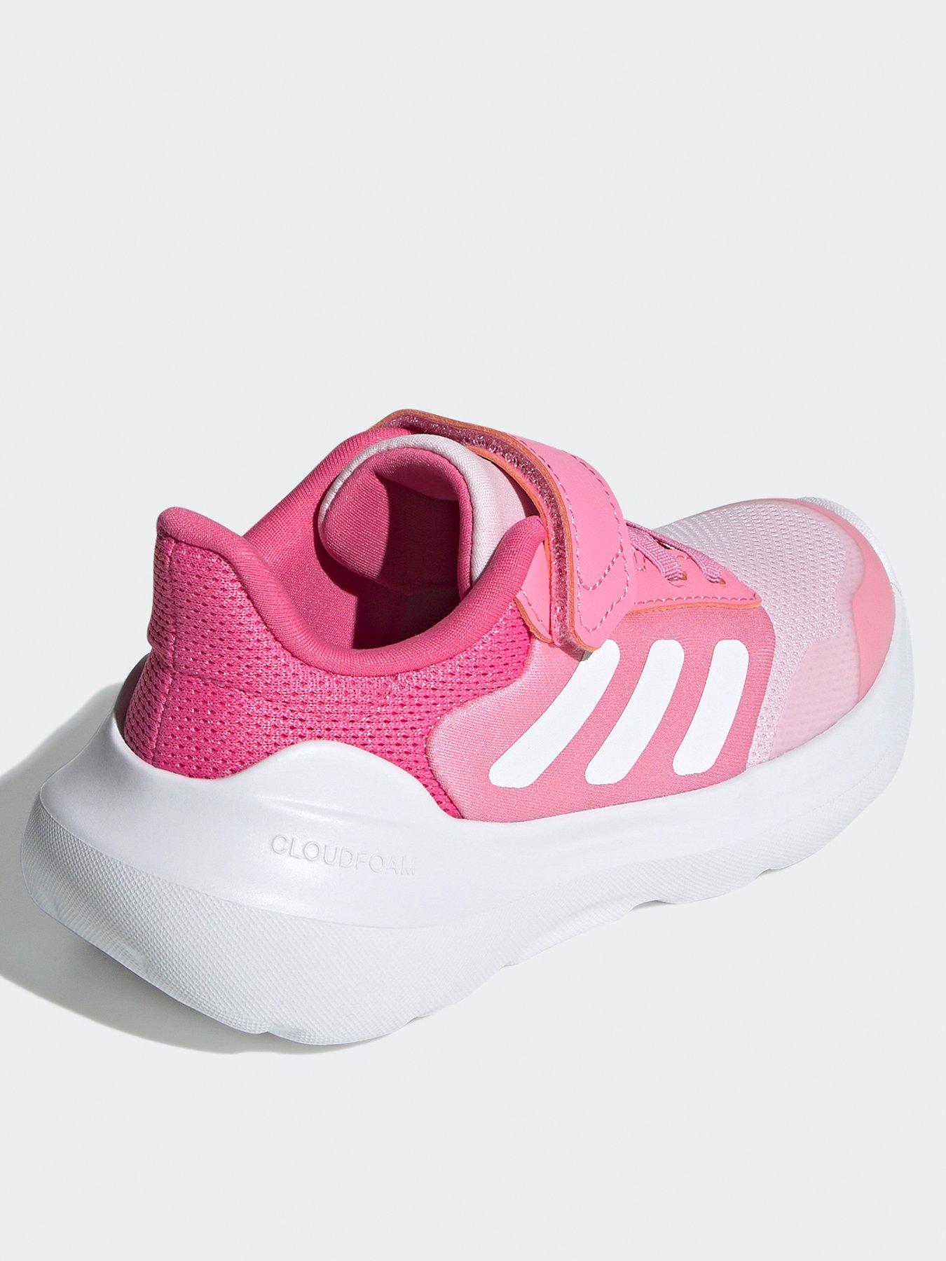 Image 3 of 5 of adidas Sportswear Kid's Tensaur Run 3.0 Elasticated Trainers - Pink/white