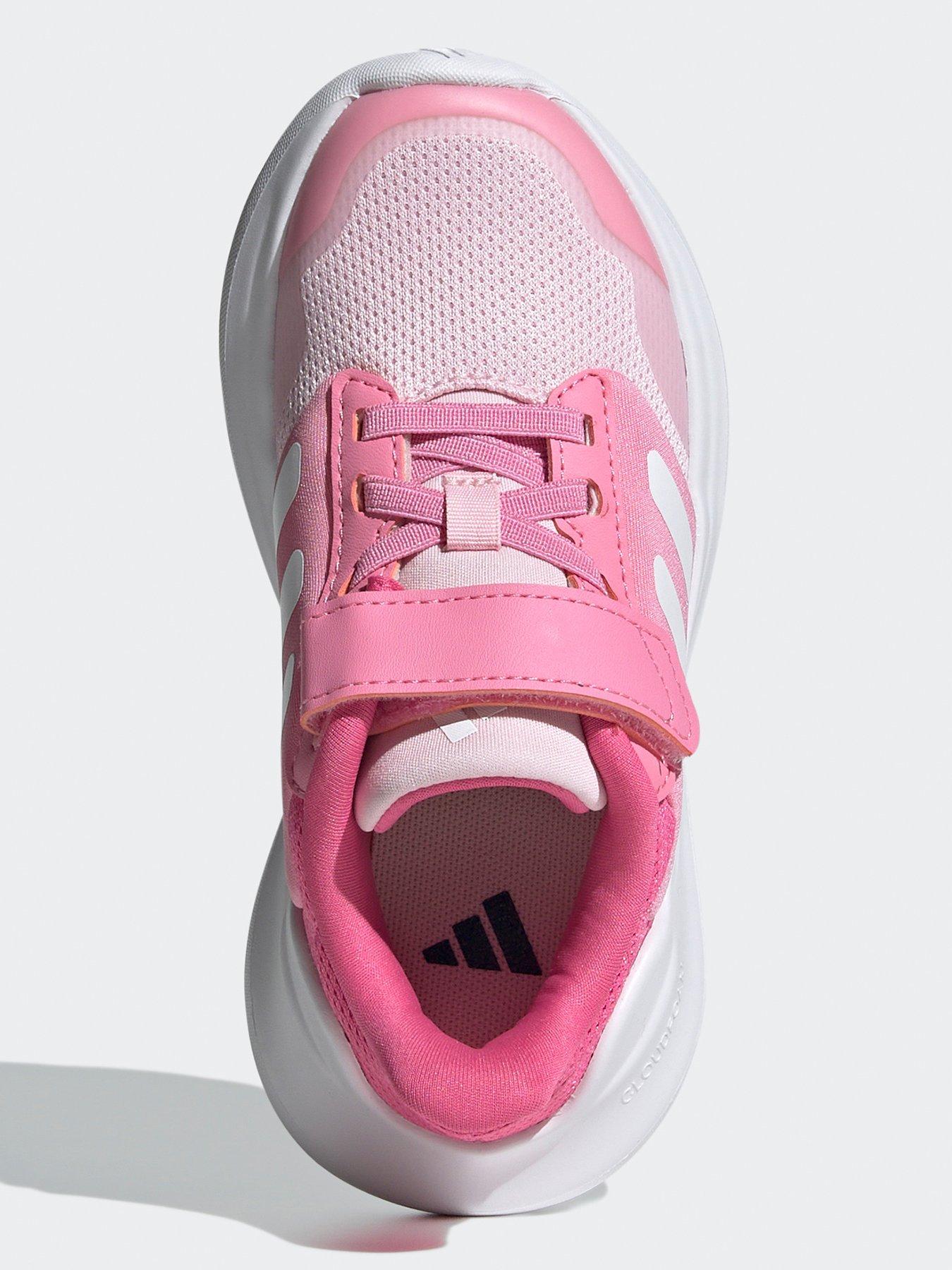 Image 4 of 5 of adidas Sportswear Kid's Tensaur Run 3.0 Elasticated Trainers - Pink/white