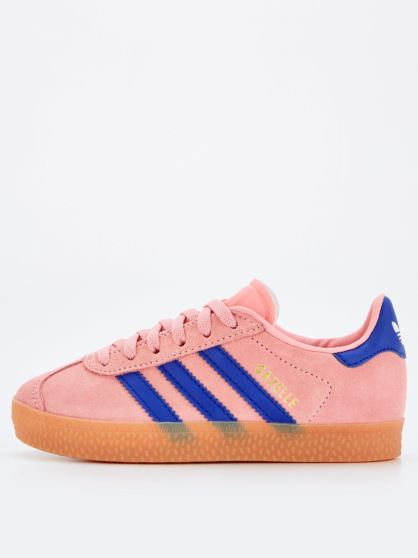 adidas-originals-kids-unisex-gazelle-trainers-pink