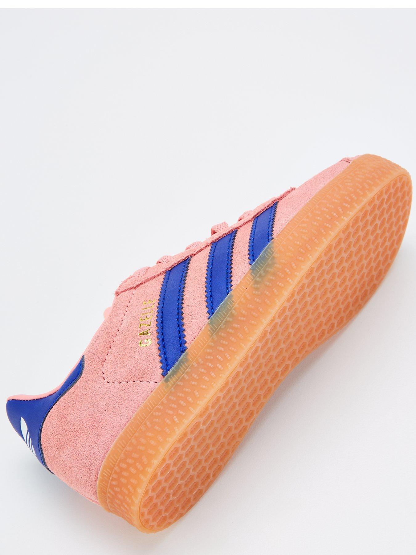 adidas-originals-kids-unisex-gazelle-trainers-pinkdetail