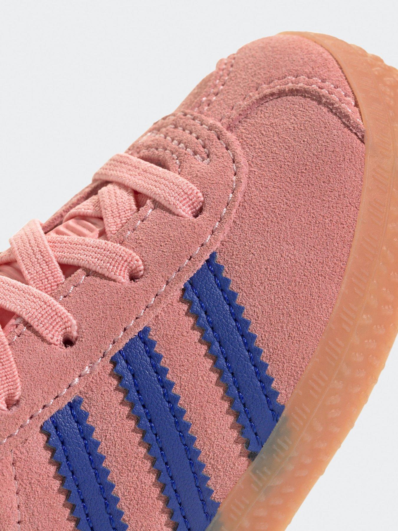 adidas Originals Unisex Infant Gazelle Elastic Trainers Pink