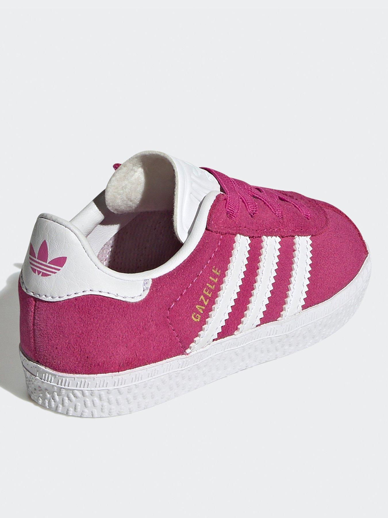 adidas-originals-unisex-infant-gazelle-elastic-trainers-pinkback