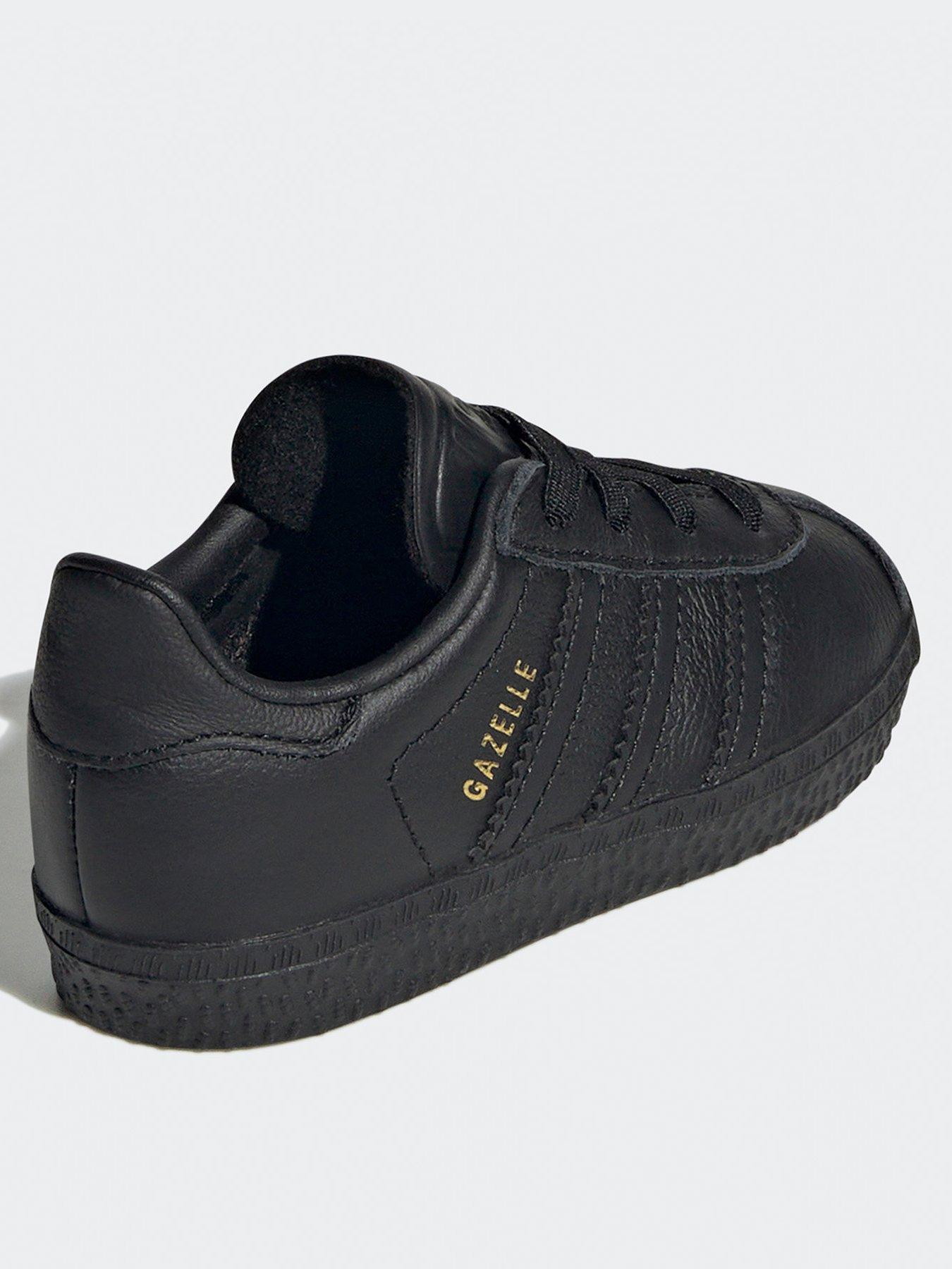 adidas-originals-unisex-infant-gazelle-elastic-trainers-blackblackback