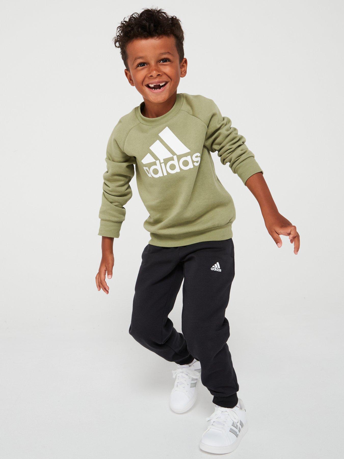 adidas-sportswear-kids-unisex-essentials-fleece-tracksuit-green