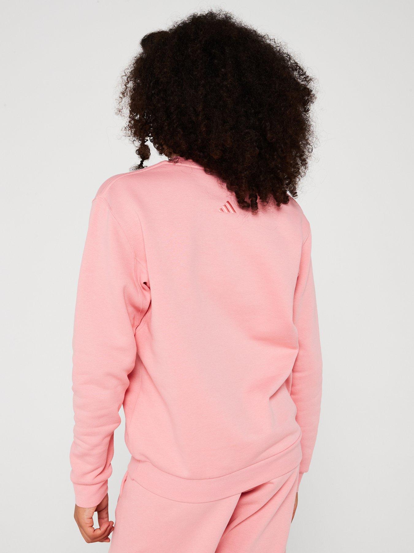 adidas-sportswear-junior-unisex-sweatshirt-pink-semi-pink-sparkstillFront