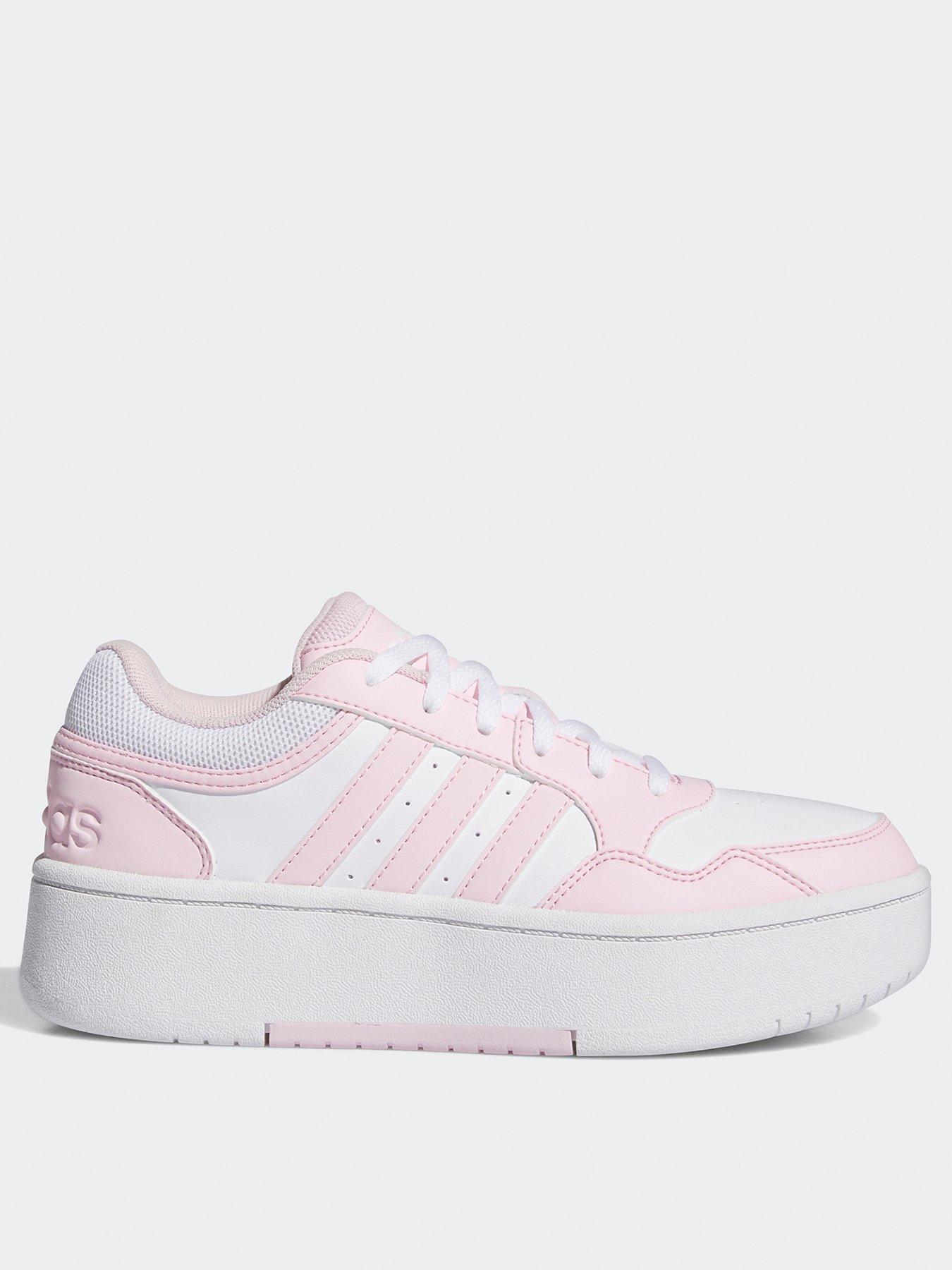 adidas-sportswear-junior-hoops-30-bold-trainers-whitefront