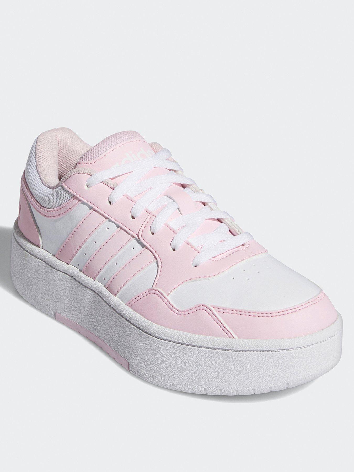 adidas-sportswear-junior-hoops-30-bold-trainers-whitestillFront