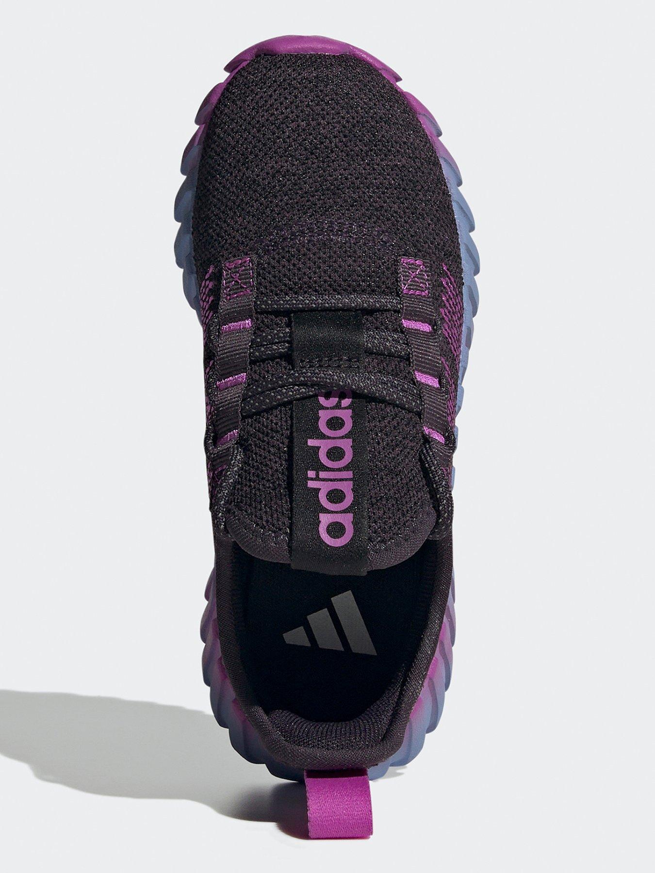 adidas-sportswear-kids-kaptir-flow-trainers-blackpurpleoutfit