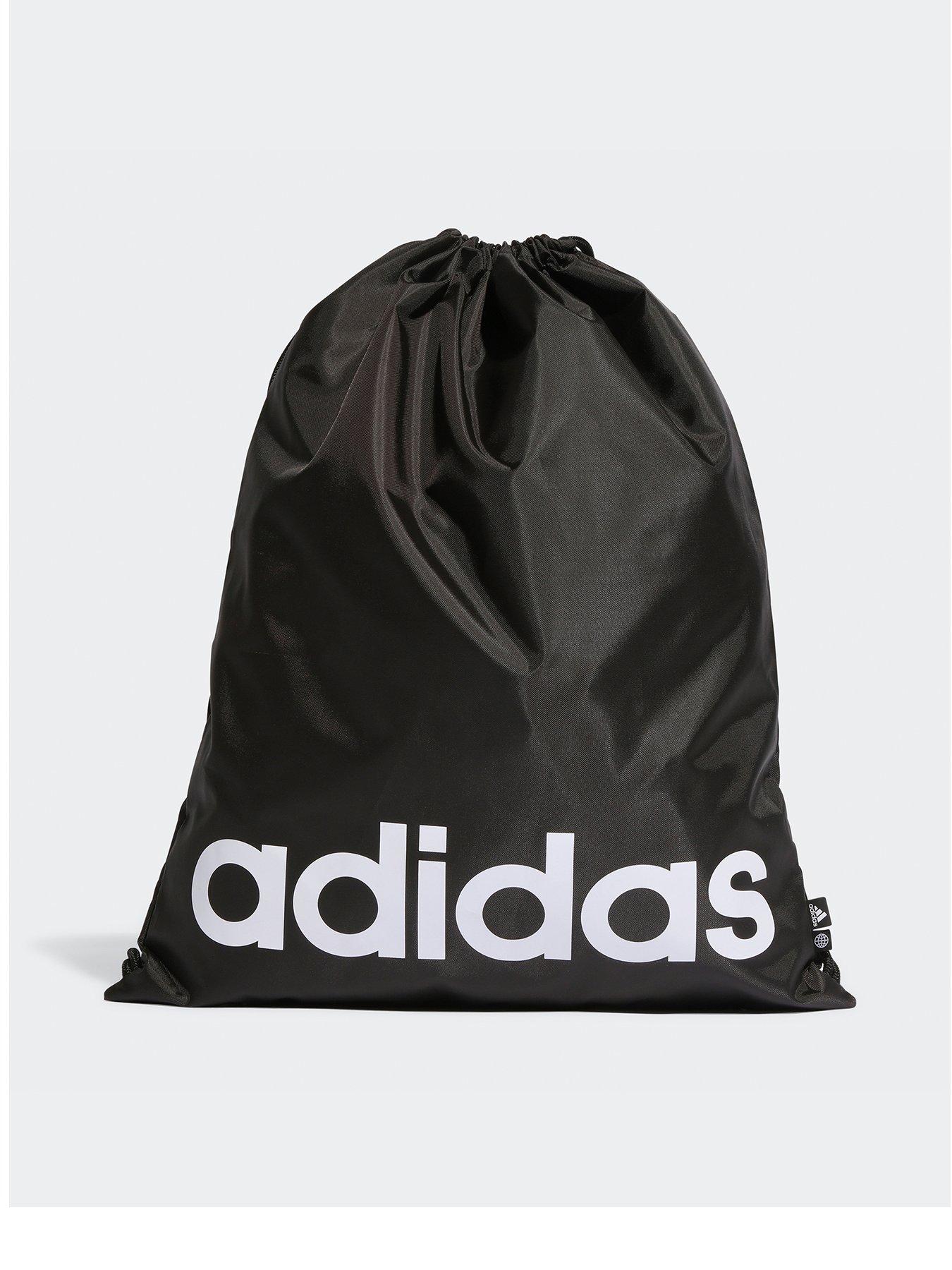 adidas-sportswear-unisex-linear-gymsack-blackwhite